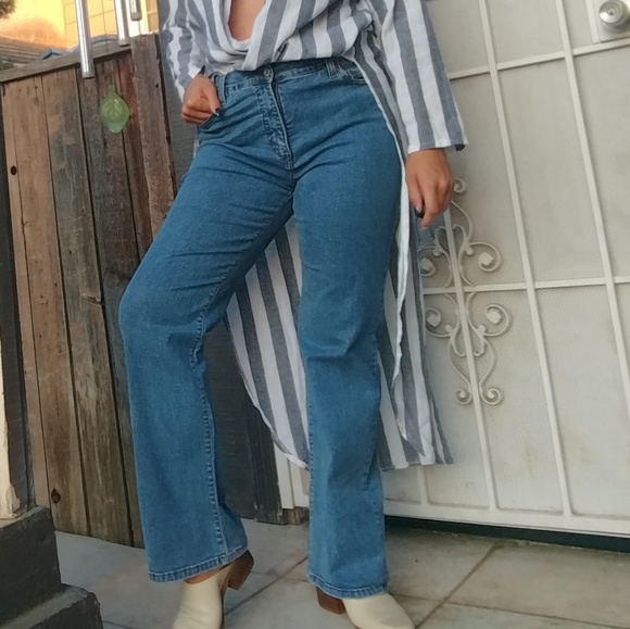 Levi's Denim - Levi high waist straight leg jeans